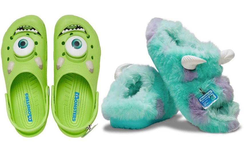 Try this Crocs Monsters Inc. collection